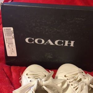 COACH low top espadrille NIB